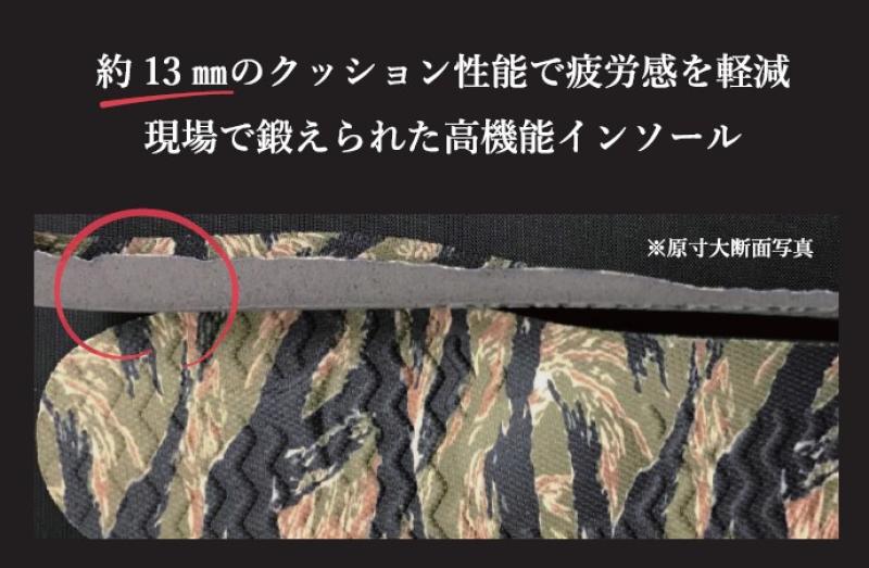 【足元の快適化提案】現場スタッフの疲労を軽減する「マンダムインソール#101」